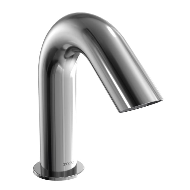 TOTO Standard R Touchless Bathroom Faucet Spout – Polished Chrome, 0.5 GPM, 10-Second On-Demand Flow, Sensor-Operated, ECO CAP Aerator