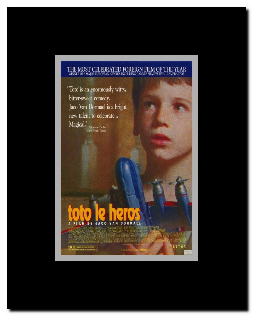 Toto le Heros Framed Movie Poster