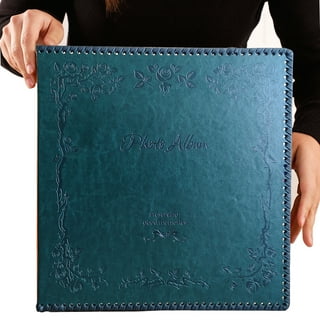 Leather Photo Album With Sleeves for 4x6 Photos, Embossed Slip in Photo  Album for up to 1000 Photos 