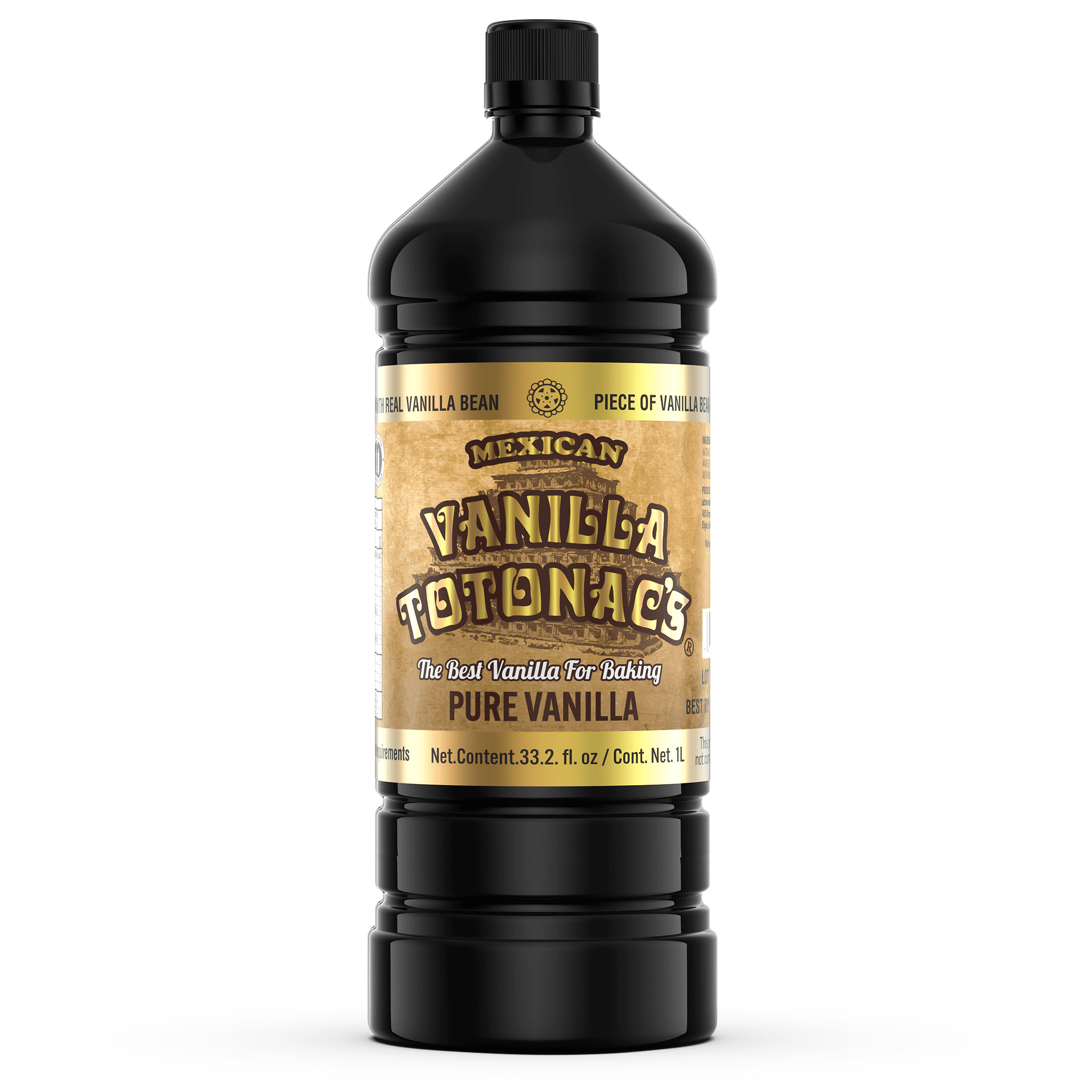 Totonac's Dark Mexican Vanilla Extract, 33.2 fl oz