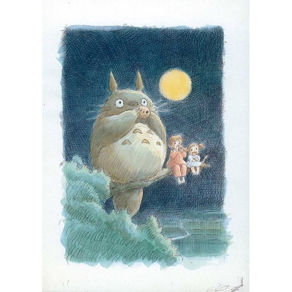 Totoro (1988) 11x17 Movie Poster