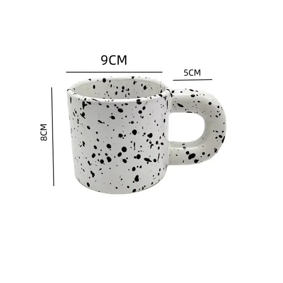 Totoro Hero 330ML Ceramic Mug Creative Nordic Handmade Cup Ring Handle Ceramic Mugs for Coffee Porcelain Mug Beer Cups Drinkware