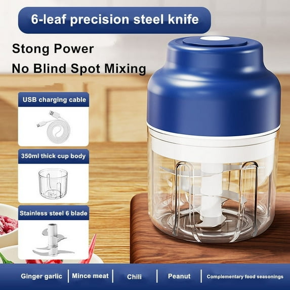 Totoro Hero Electric Garlic Puree Machine Wireless Mini Garlic Press Automatic Stirring And Peeling Machine Kitchen Garlic Puller Garlic