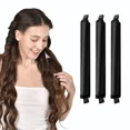 thumbnail image 1 of Totoro Hero Heatless Hair Curler No Heat Hair Rollers Satin Curling Rod Headband Lazy Curls Soft Curlers Sleeping Flexi Rods Styling Tools, 1 of 10