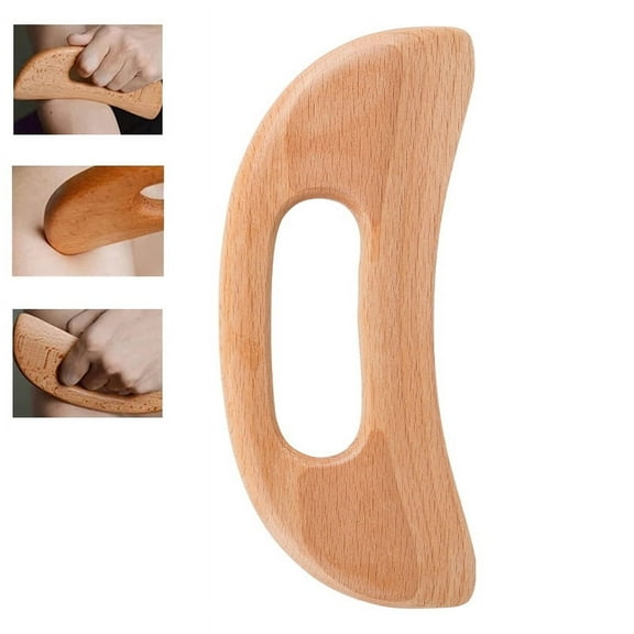 Totoro Hero Wooden Massage Roller Therapy Body Massager Foot Face Shoulder Neck Hand Push Roller Massager Body Shaping Massage Tool