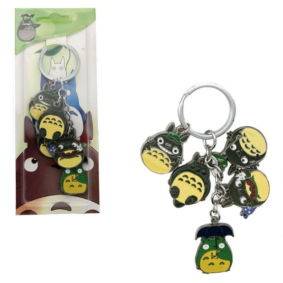 Totoro - My Neighbor Totoro 1" Keychain 5 pc. Pendant