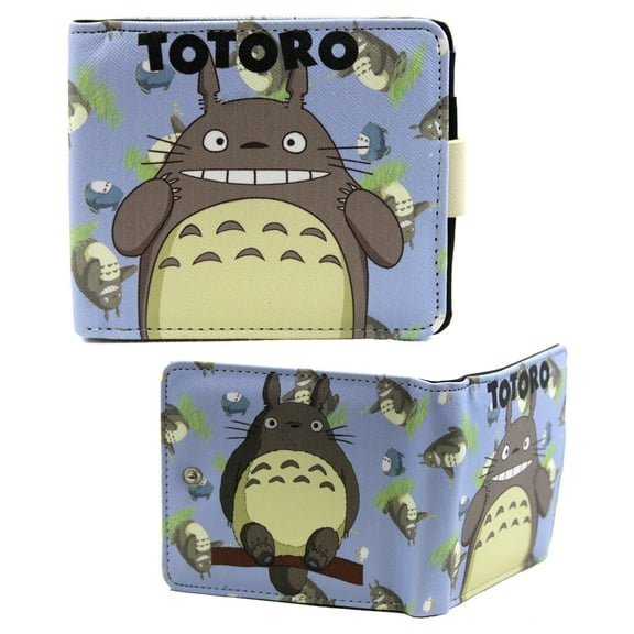 Totoro - My Neighbor Totoro 4x5" Bi-Fold w/ Button Wallet