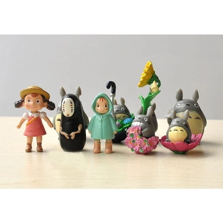 Totoro Spirited Away Figures Toys Cake Toppers Party Bag Filler Kids Birthday