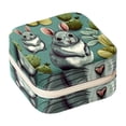 thumbnail image 1 of Totoro Travel Portable Square Jewelry Box Organizing Rings Earrings Necklaces Bracelets for Girls Women, 1 of 6