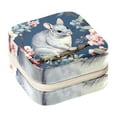 thumbnail image 1 of Totoro Travel Portable Square Jewelry Boxes Display Case - Travel Organizer for Girls and Women, 1 of 6