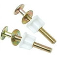 thumbnail image 1 of Totowood 2-Piece Toilet Seat Screws, Steel Toilet Seat Hinge Bolts and Nuts, Heavy Duty Toilet Seat Fasteners with Plastic Nuts and Metal Washers, Toilet Replacement Top Mount Toilet Seat Hinge, 1 of 7