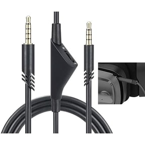 Totowood Replacement for Astro A40 Cord, A10 Headset Cable Braided Wire, 6.5 Feet/2.0 M Volume Control Cable Compatible with Astro A40TR/A40/A10 Gaming Headsets Cord