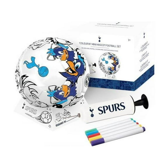 Tottenham Hotspur FC Colour In Mini Football Set