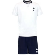 Tottenham Hotspur FC Mens Short Pajamas White Sizes S-XL