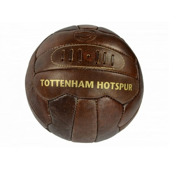 Tottenham Hotspur FC Official Retro Heritage Leather Soccer Ball