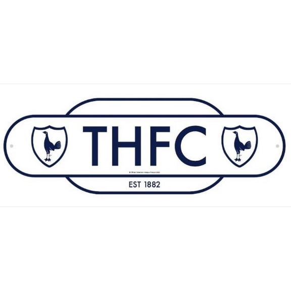 Tottenham Hotspur FC Retro Years Plaque