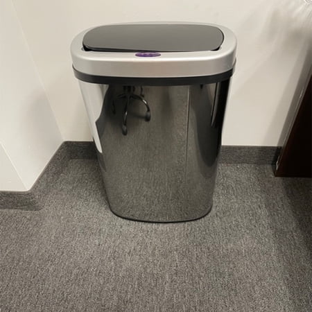 Totti 17 Gallon (65L) Sensor Trash Can with Active Odor Filter No Inner Bucket.