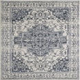 thumbnail image 1 of Totti Venus 8' x 10' Rectangular Polypropylene Oriental Rug in Navy/Cream, 1 of 3