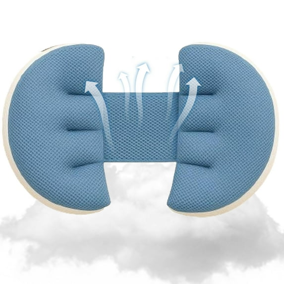 Tottlebee Pregnancy Pillow - Memory Foam Belly Support, Adjustable & Washable