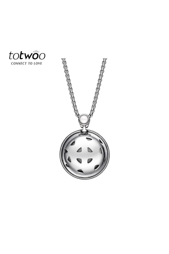 smart couple necklace vibrating flash necklace memorial valentine's day gift