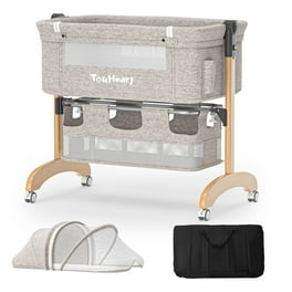 Monbebe Adjustable Height Baby Bassinet - Urban Boho