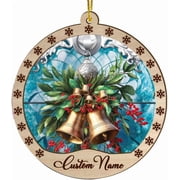 Touber 2025 Christmas Ornament, Christmas Bell Ornaments, Bell Ornaments for Christmas, Christmas Tree Ornaments, Holiday Decor Ba5Ery Bell-s138
