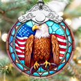 thumbnail image 1 of Bald Eagle Christmas Ornament - Hanging Decoration for Tree and Home Decor, 1 of 5