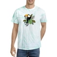 thumbnail image 1 of Toucan Bird Tropical Leaves Tie Dye Cyclone Men -Image by Shutterstock, Male x-Large, 1 of 4