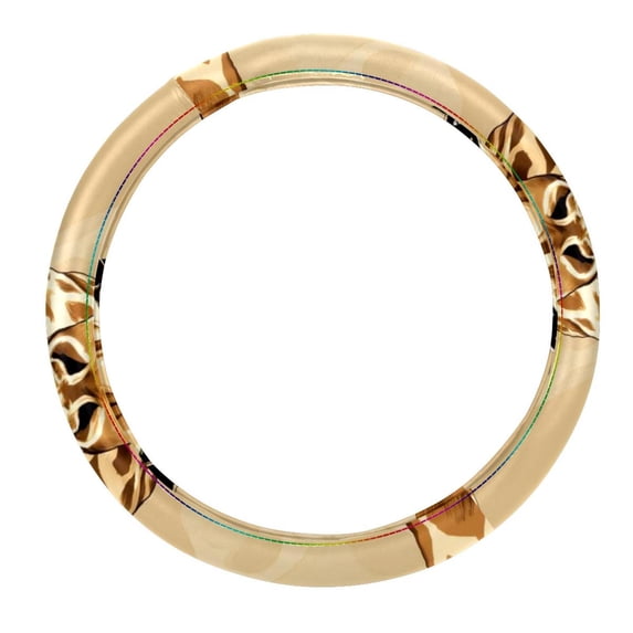 Toucan Car Wheel Covers 14.5 Inch Printing PVC Leather Auto Accessories Steering Wheel Cover