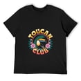 thumbnail image 1 of Toucan Club Bird Watcher Gifts Happy Halloween Pumpkin Leopard Heart T-Shirt, 1 of 5