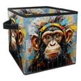 thumbnail image 1 of Toucan Foldable Cube Organizer with Handle, 10.8"x10.5"x10.6", Large Capacity Storage Box and Organizer Bins, 1 of 6