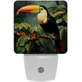 thumbnail image 1 of Toucan LED Square Night Lights - Modern Design, Energy Efficient Indoor Lighting for Bedrooms, Bathrooms, and Hallways - 200 Characters, 1 of 6