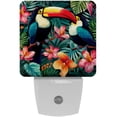 thumbnail image 1 of Toucan LED Square Night Lights - Modern and Energy Efficient Room Lighting for a Peaceful Ambience - Dimmable with Remote Control - for Bedroom or Nursery Décor, 1 of 6