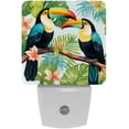 thumbnail image 1 of Toucan LED Square Night Lights for a Bright and Stylish Ambiance - Ideal for Bedrooms and Hallways - Energy Efficient Plugin Lamps with Auto Sensor, 1 of 6