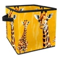 thumbnail image 1 of Toucan Large Capacity Foldable Cube Organizer with Handle, 10.8"x10.5"x10.6" - Storage Containers Organizer Bins, 1 of 6