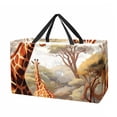 thumbnail image 1 of Toucan Large Capacity Oxford Cloth Picnic Basket Reusable Laundry Bag Easter Basket Foldable Box, 1 of 7