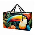 thumbnail image 1 of Toucan Large Capacity Reusable Foldable Beach Bag | Oxford Cloth Beach Bag, Laundry Organizer, and Decorative Box, 1 of 7