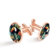 thumbnail image 1 of Toucan Men's Stainless Steel Cufflinks for Formal Attire and Business Events, 1 of 1