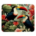thumbnail image 1 of Toucan Printed Square Desk Mat Mousepad, 8.3x9.8 Inch, Non-Slip Rubber Bottom, Suitable for Office and Gaming, 1 of 6