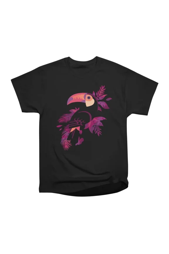 Toucan Silhouette T-Shirt Tee Gift For Him Merch For Her Apparel For Friend