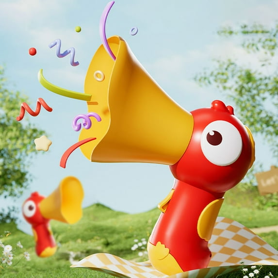 Toucan Voice Changer for Kids, Megaphone for Kids, Voice Changing Device Recorder for Boys & Girls Ages 3+ Years Old and Up Birthday Gifts Noisy Toys Kids Voice Changer Toy for Boys and Girls