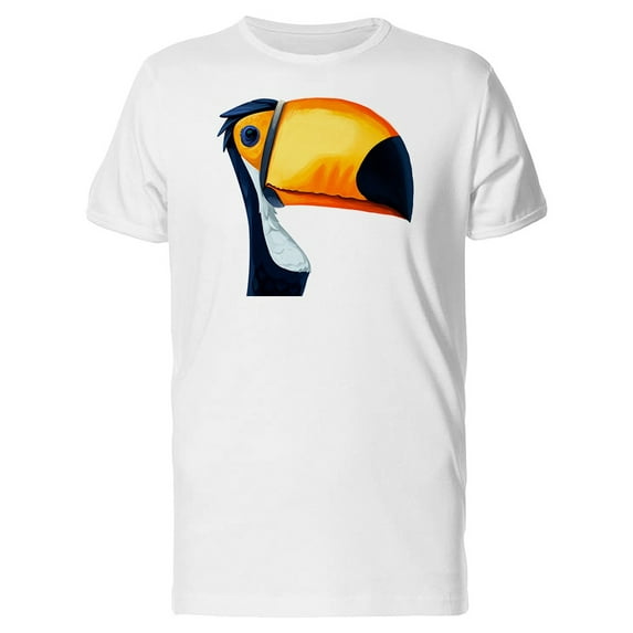 Toucan With A Big Beak T-Shirt Men -Image by Shutterstock, Male 4X-Large