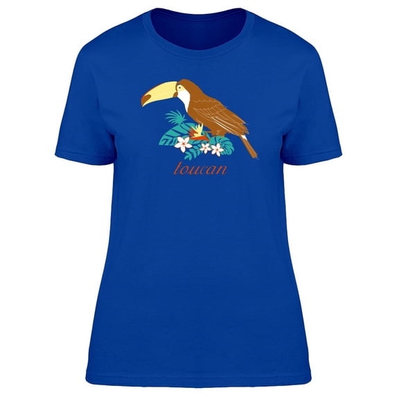 Toucan With Warm Colors T-Shirt Women -Image by Shutterstock, Female Small