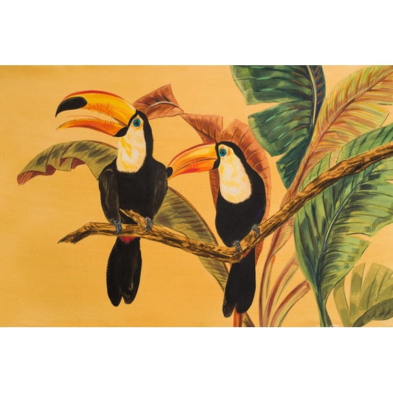 Art.com Toucans I Art Print by Linda Baliko, 18" x 12"