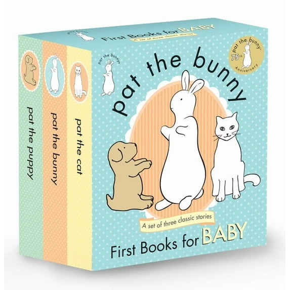 Touch-And-Feel Pat the Bunny: First Books for Baby (Pat the Bunny): Pat the Bunny; Pat the Puppy; Pat the Cat, (Paperback)