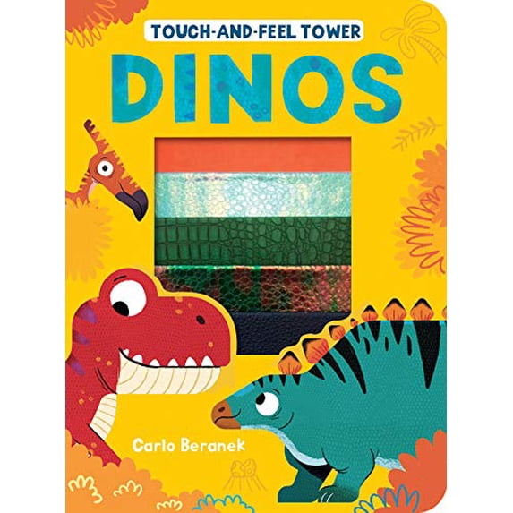 Pre-Owned Touch-And-Feel Tower: Dinos Paperback