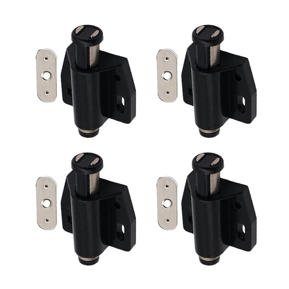 Touch Catch Strong Spring Loaded Closure Practical Addition Security for Kitchen Bathroom & Room Doors