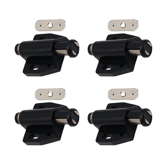Touch Catch Strong Spring Loaded Closure Practical Addition Security for Kitchen Bathroom & Room Doors