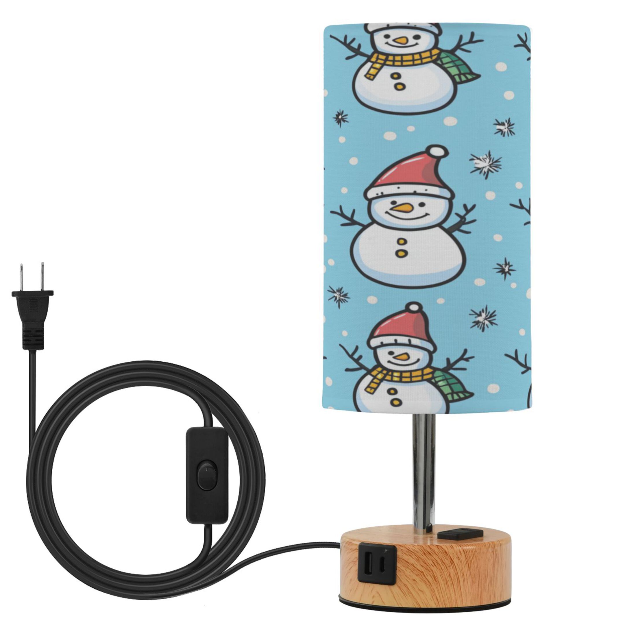 Touch-Control 3-Color Desk Lamp with Plug – Energy-Saving LED + 3 ...