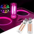 thumbnail image 1 of Touch Control LED Night Light - Mini USB Lamp with Multi-Color Ambient Lights, Atmosphere Lights for Car, Dimmable, 1 of 3